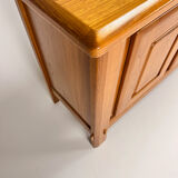 France Maison Raigan Style Elm Sideboard, 1970s