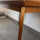 Vintage oak table from the 1950s.