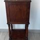 Bedside table/occasional table early 20th century wood and marble
