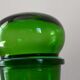 Green vintage apothecary pot and golden ledé