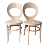 Paire de chaises Mouette Baumann