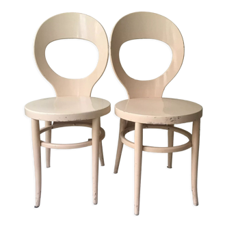 Paire de chaises Mouette Baumann