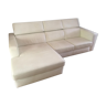 White leather sofa polrone sofa plus meridian and 3 adjustable headers