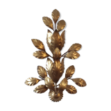 Design wall lamp in gold metal