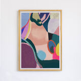 Contemporary painting Just wondered if you wonder too