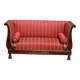 Boat-shaped sofa in 19th-century style