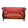 Boat-shaped sofa in 19th-century style