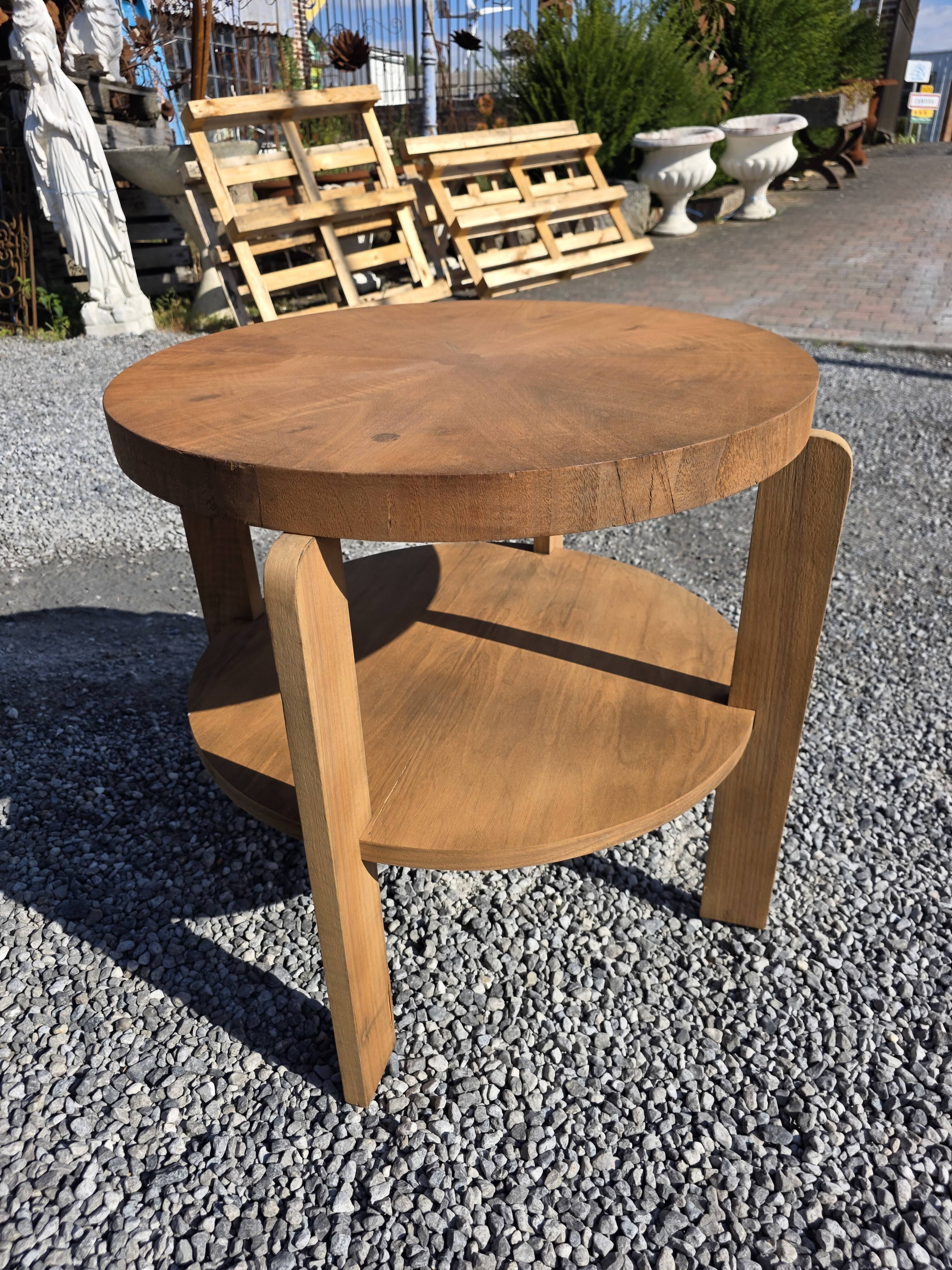 Art Deco coffee table in mahogany, 1930.
