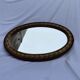 Mirror oval art deco 60x36cm