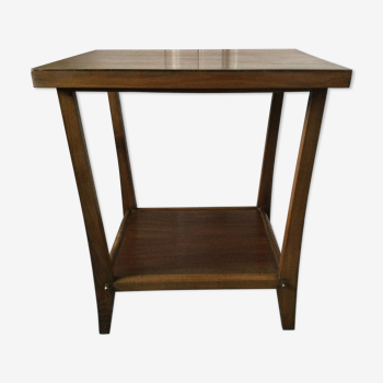 50s wood console art deco style