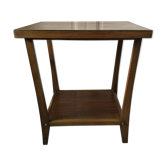 50s wood console art deco style