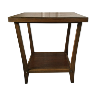 50s wood console art deco style