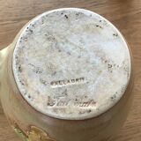 Stoneware pitcher with ice cube compartment vallauris