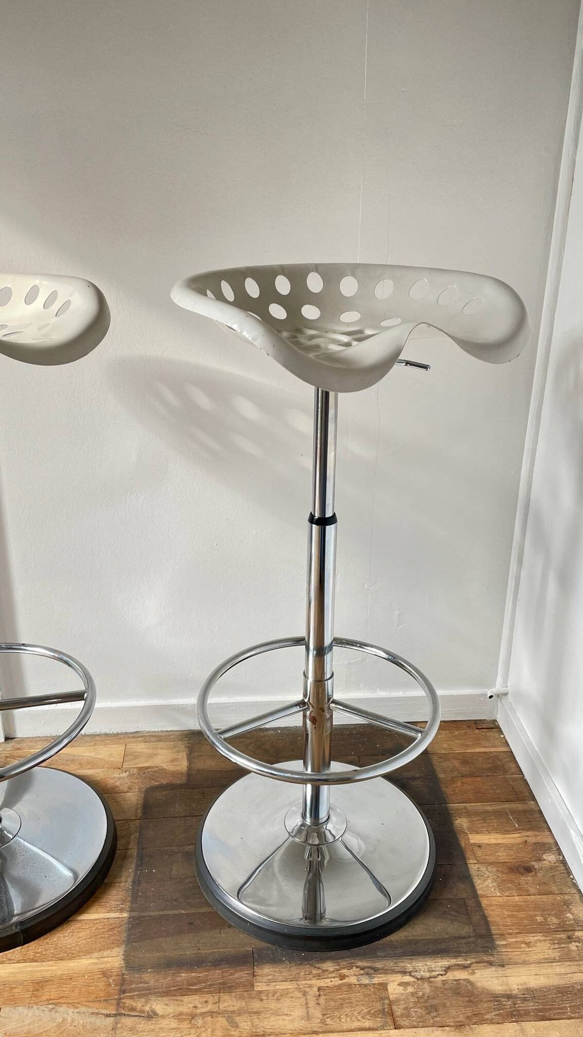 Tabouret haut mirima vintage assise tracteur