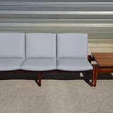 Modular 3-seater sofa + a teak coffee table by Karl SØrlie & SØnner