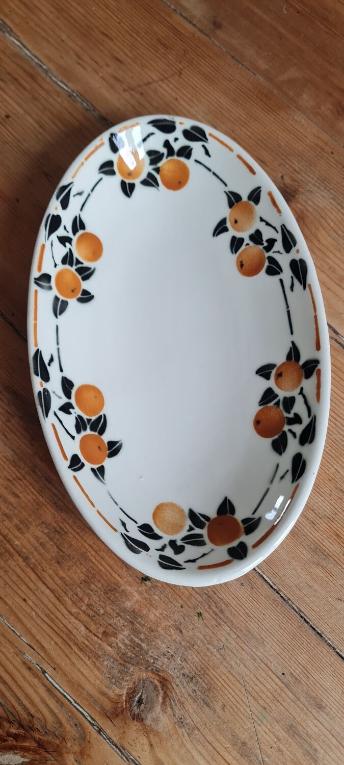 Badonviller earthenware ravier