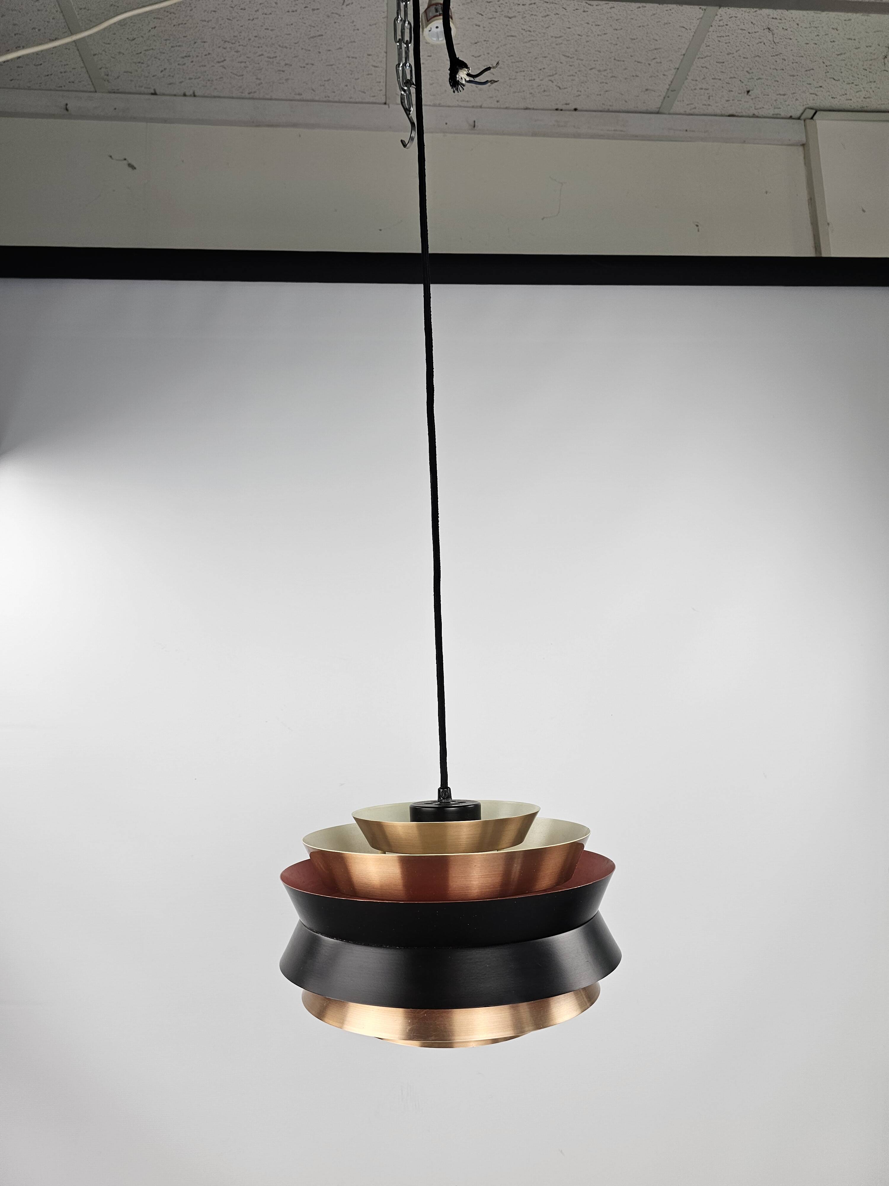 Lampe à suspension vintage "Trava" de Carl Thore pour Granhaga Metallindustri, Suède, 1960