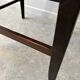 Vintage solid wood chair with a straw seat – Chic country style