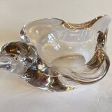 Empty crystal pocket in vintage bird shape