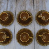 Set of 6 cups Digoin