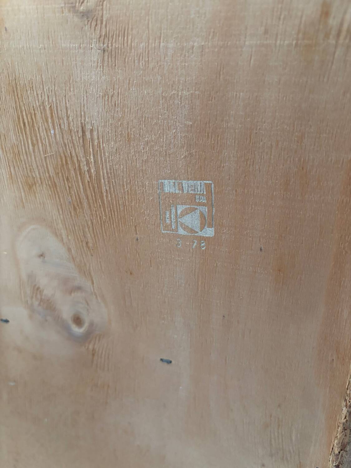 1970s wooden and bamboo bar cabinet