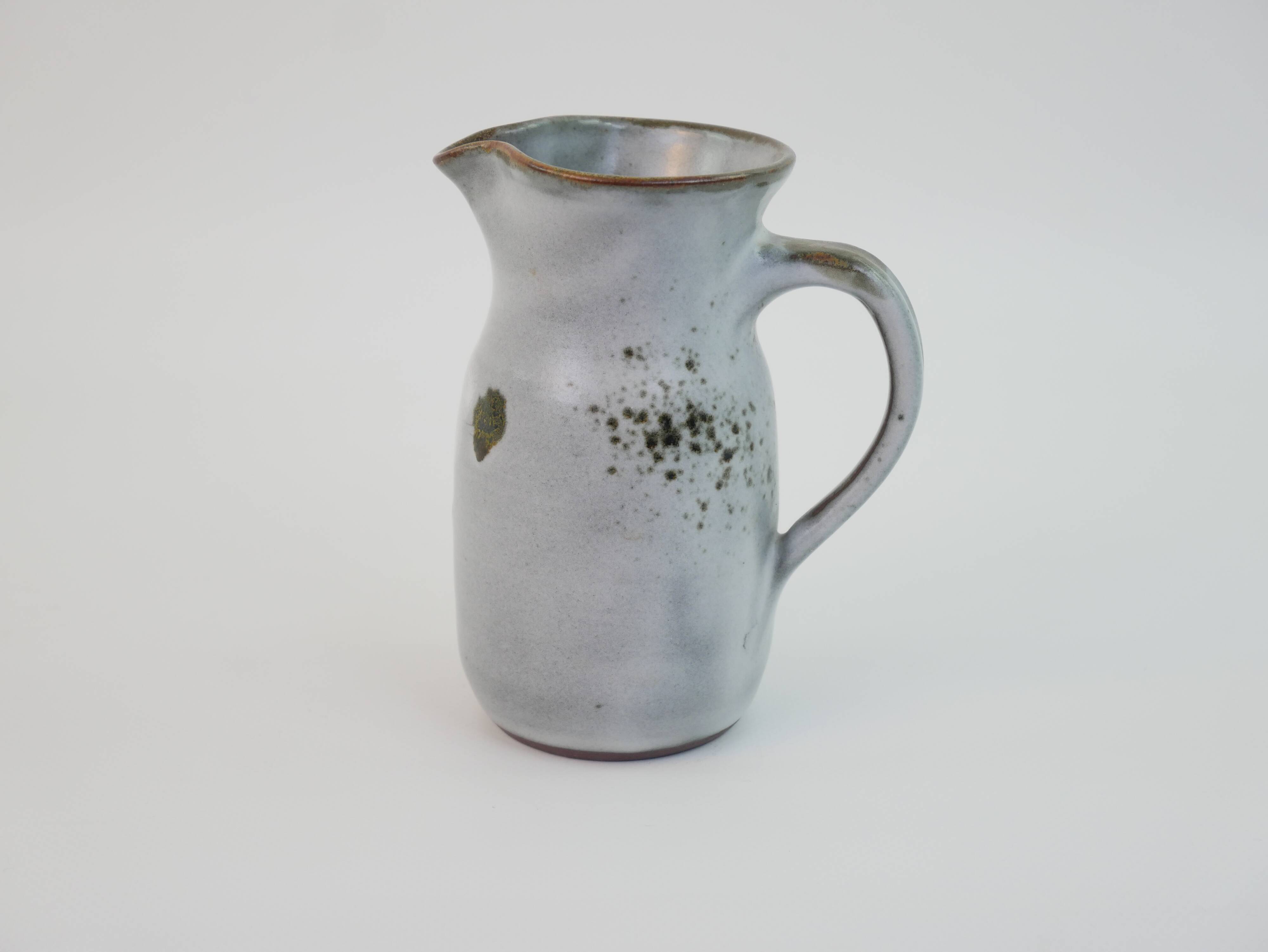 Small pitcher Milk jug Ceramic jug Atelier Thierry and Chantal Robert