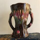 Vallauris style branch vase