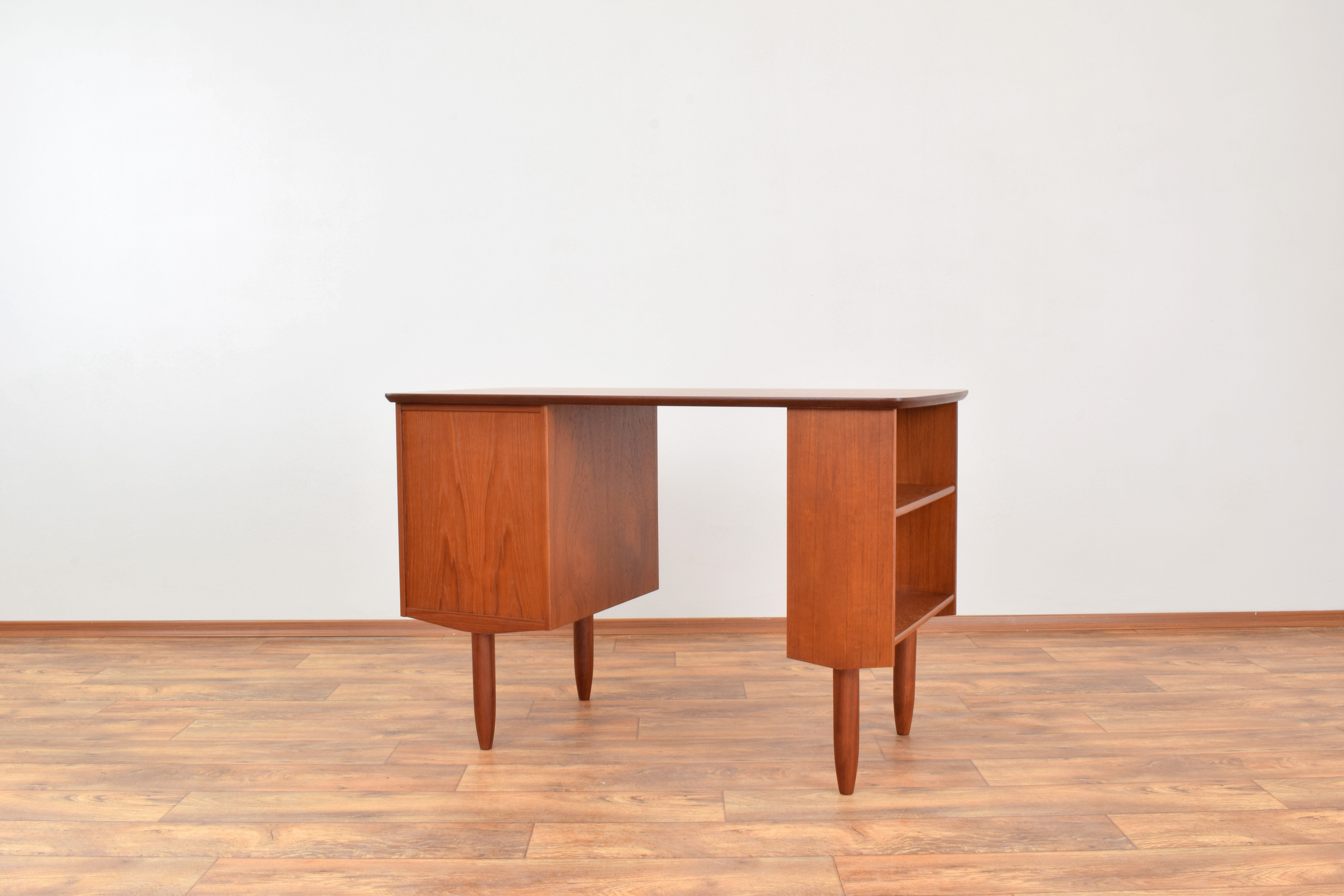 Mid-Century Danish Teak Desk, 1960s.