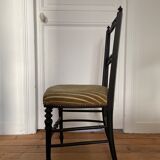 Série de 3 chaises anciennes Napoléon III