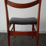 Set of 4 chairs scandinavian 70s