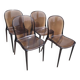 Set of 4 Thalya chairs by Kartell designed by Patrick Jouin