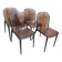 Set of 4 Thalya chairs by Kartell designed by Patrick Jouin