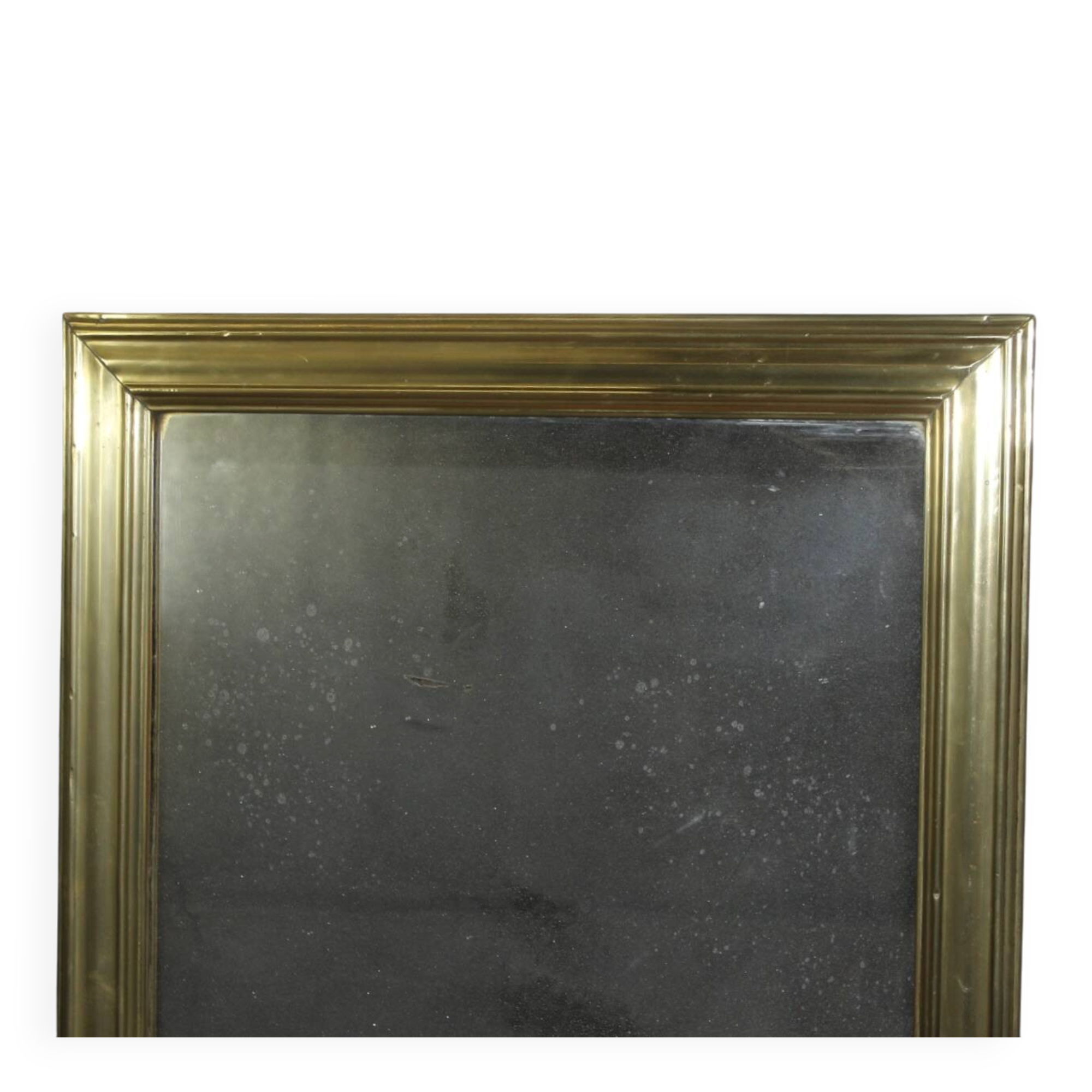 Bistro Mirror in Brass XIX