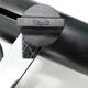 Wall lamp Targetti Sankey Italy 1970's Black