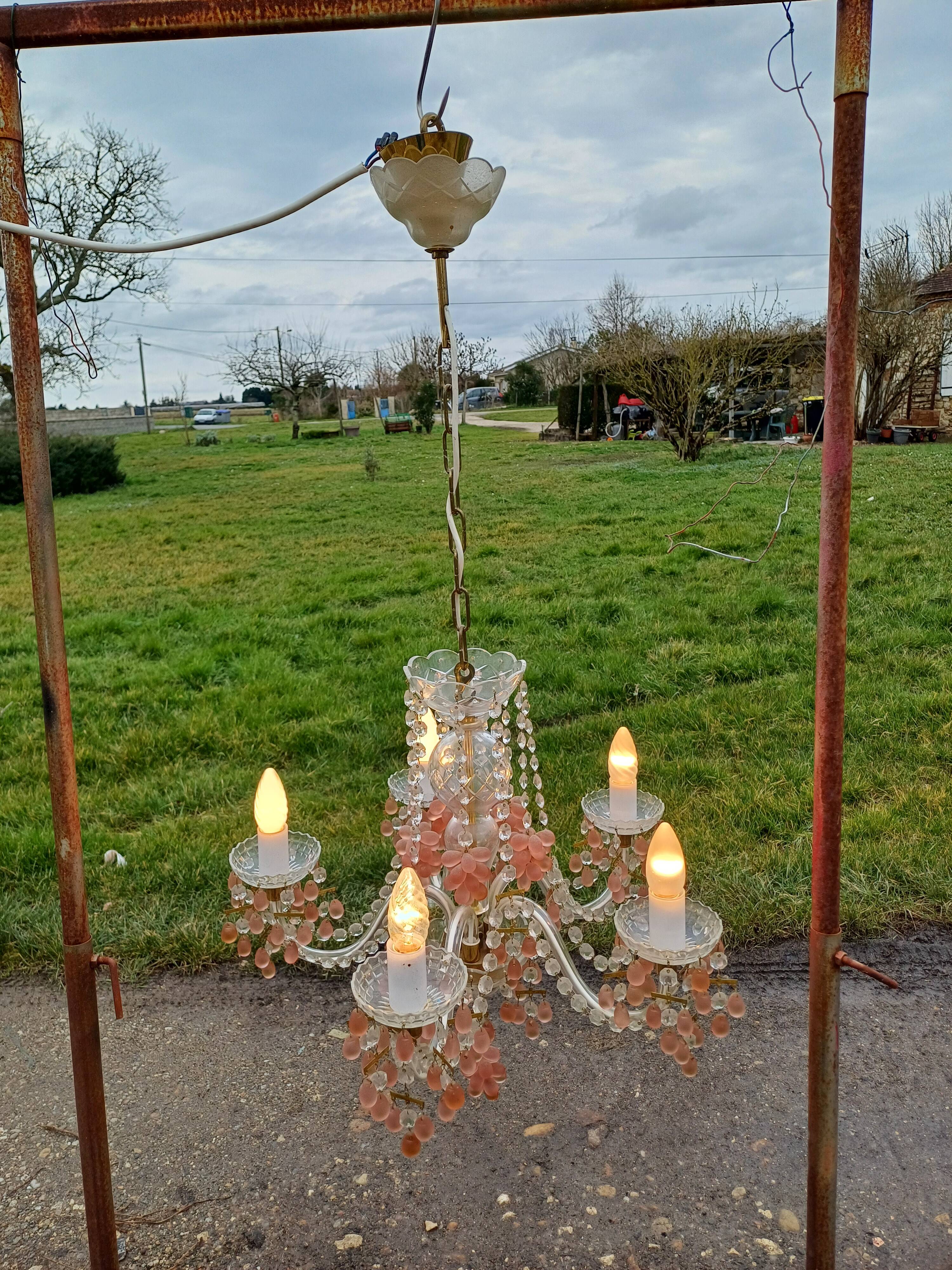 Murano Crystal Chandelier