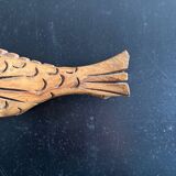 Corkscrew bottle opener fish