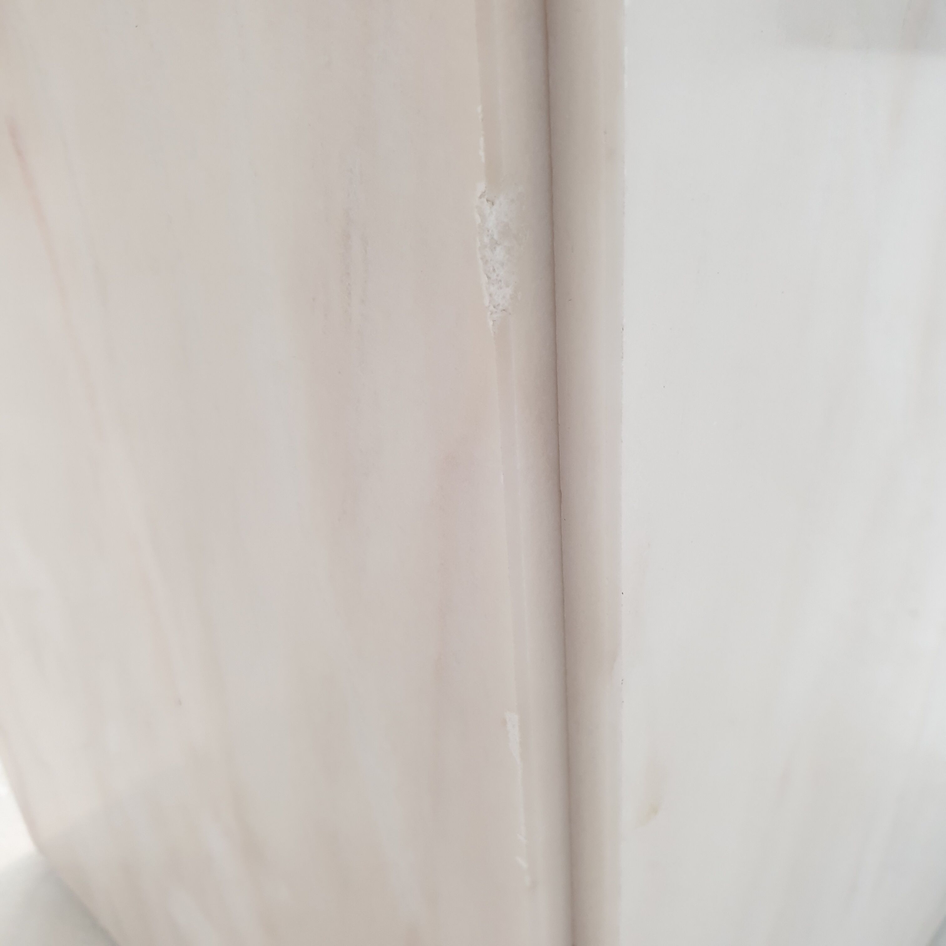 Italian marble planter or pedestal with light, 1970's