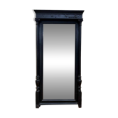 Miroir époque Napoléon III en bois noirci