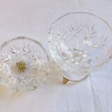 Bonbonnière in crystal cut