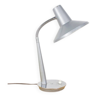 Vintage Gray Table Lamp, 1960s