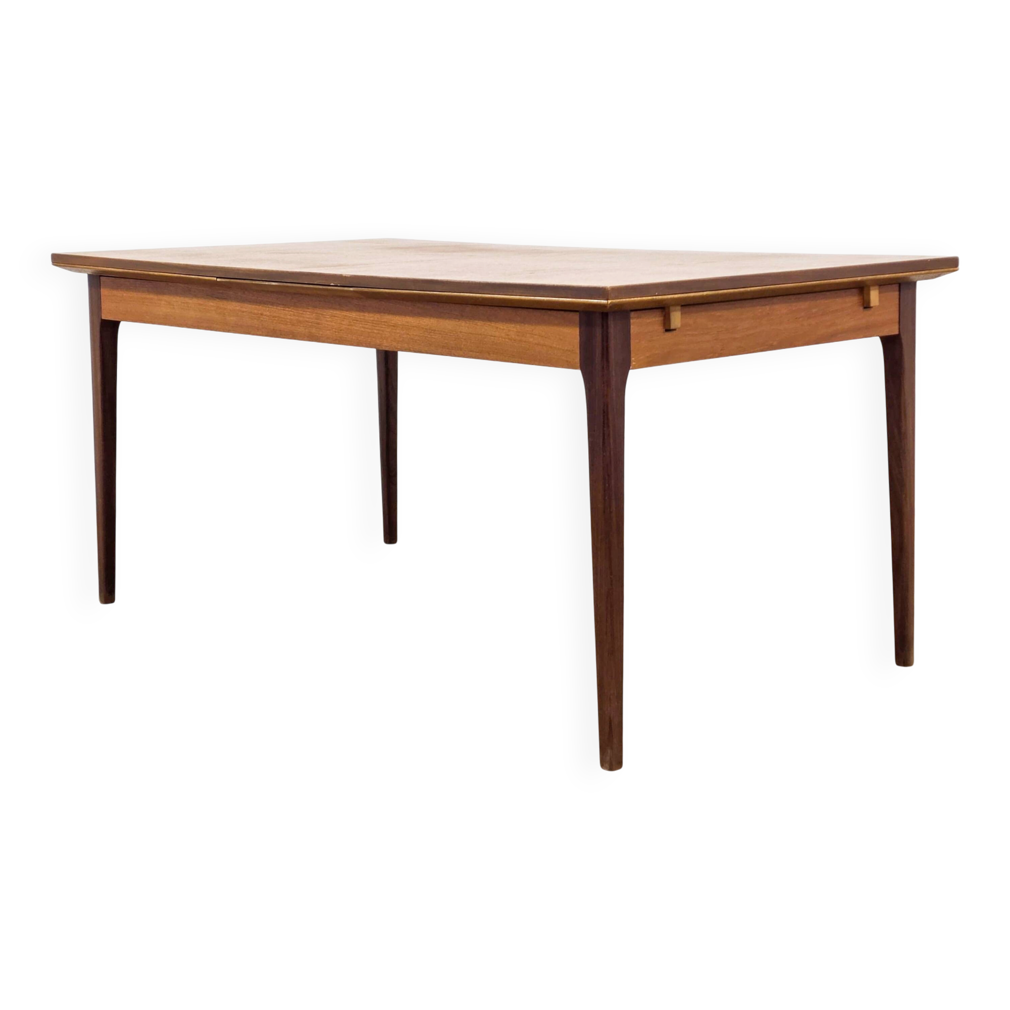 Scandinavian Lübke extendable dining table in teak – 1960s