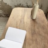 Solid oak farmhouse table 150 cm