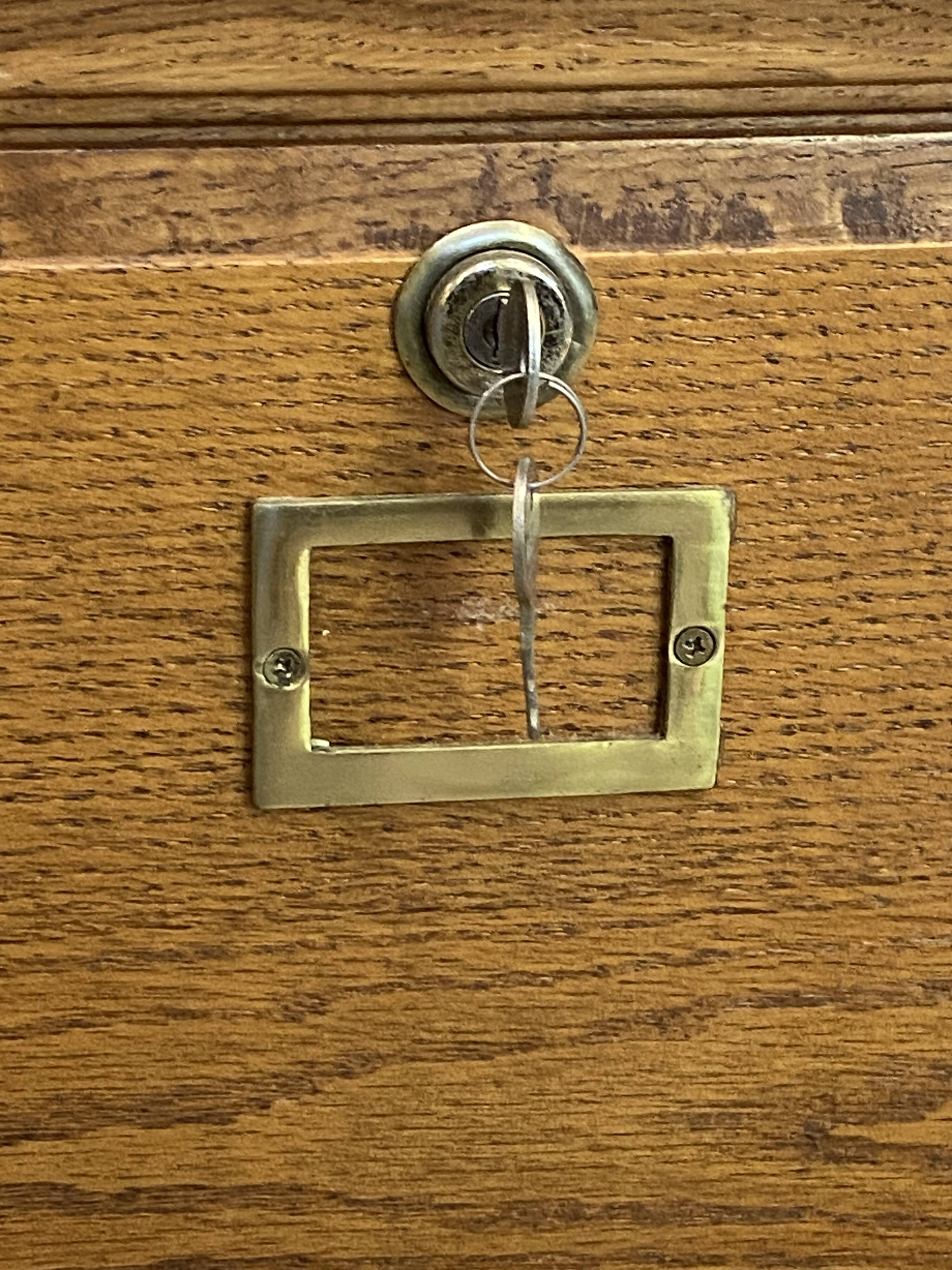 Furniture n1 for administrative storage, filing cabinet for hanging files.