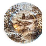 Ridgway round dish. Hayride