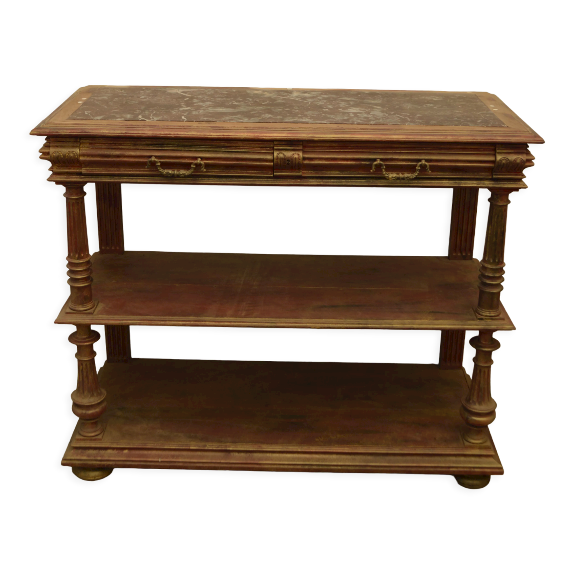 Wooden console