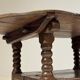 English monk chair table oak 18th century