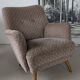 Paire de fauteuils cosy, vintage 1960