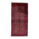 Tapis couloir baloutche afghan vintage 107 x 211 cm - tribal répétitif (1C1196)