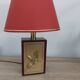 Vintage lamp le dauphin with acorn decoration from the 1970s/80s.