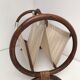 Magazine holders in rattan wicker and fabric 70s